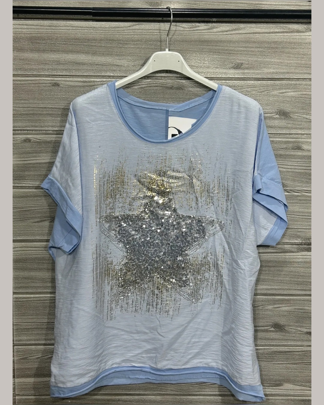 BLUSA MC ESTRELLA LT