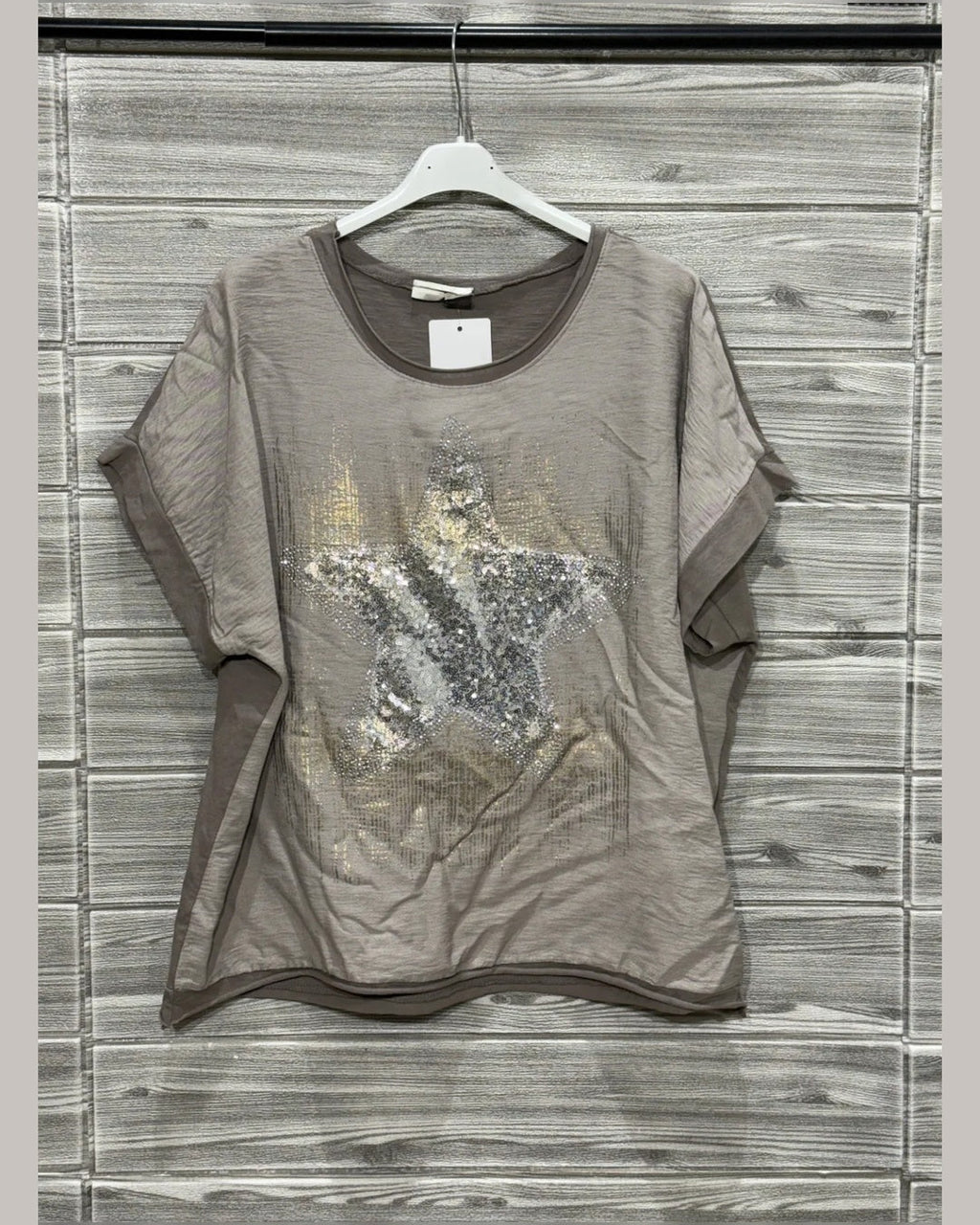 BLUSA MC ESTRELLA LT