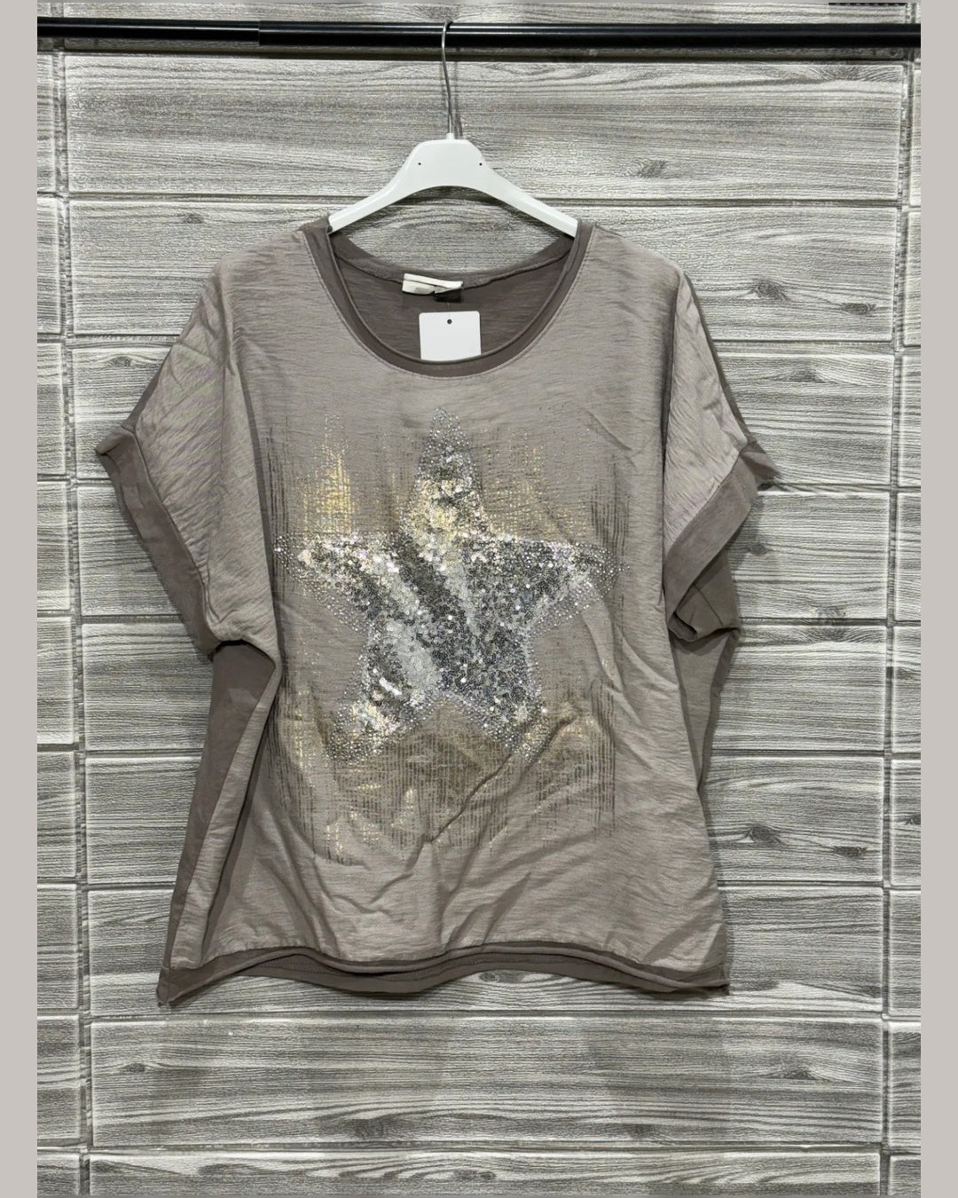 BLUSA MC ESTRELLA LT