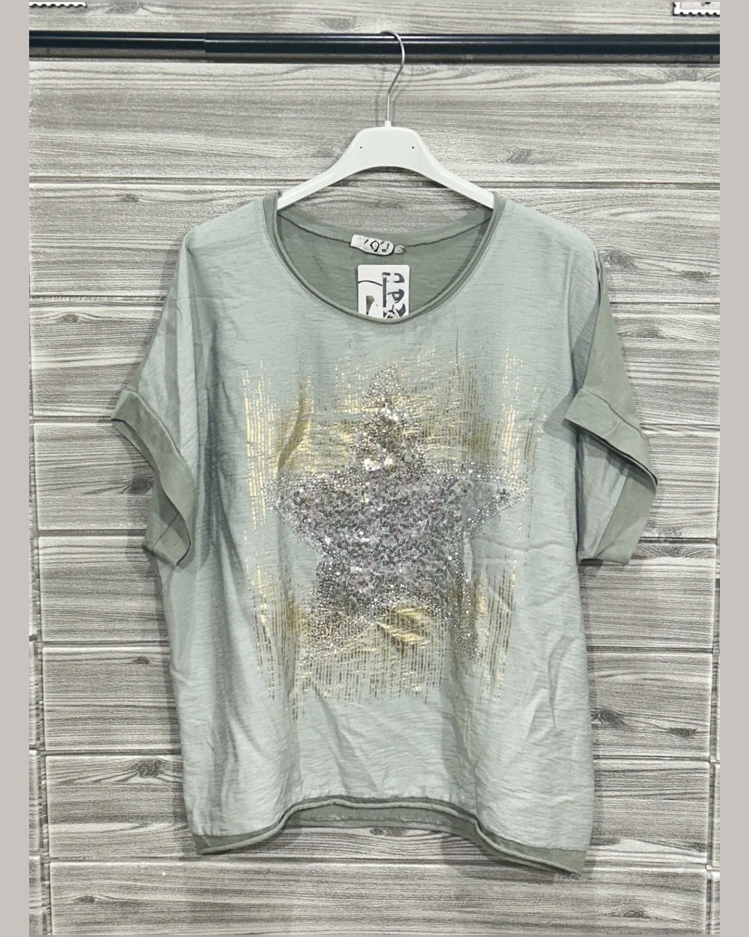 BLUSA MC ESTRELLA LT