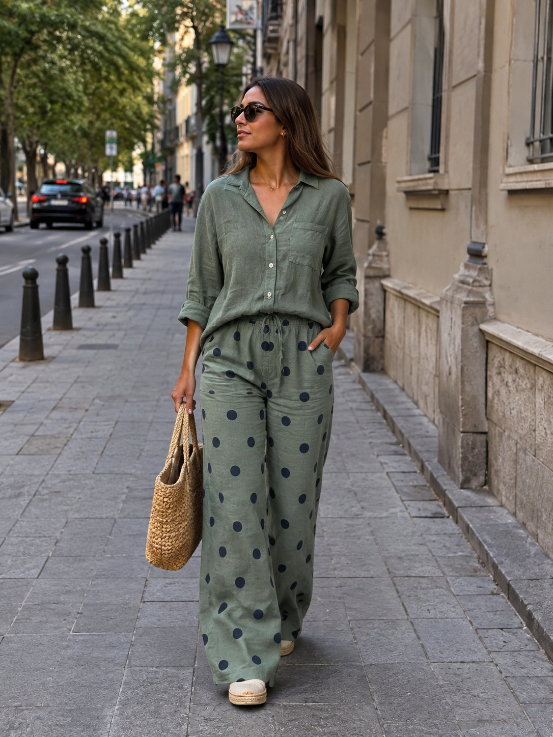 Camisa M3/4 Plain Lino R.8922