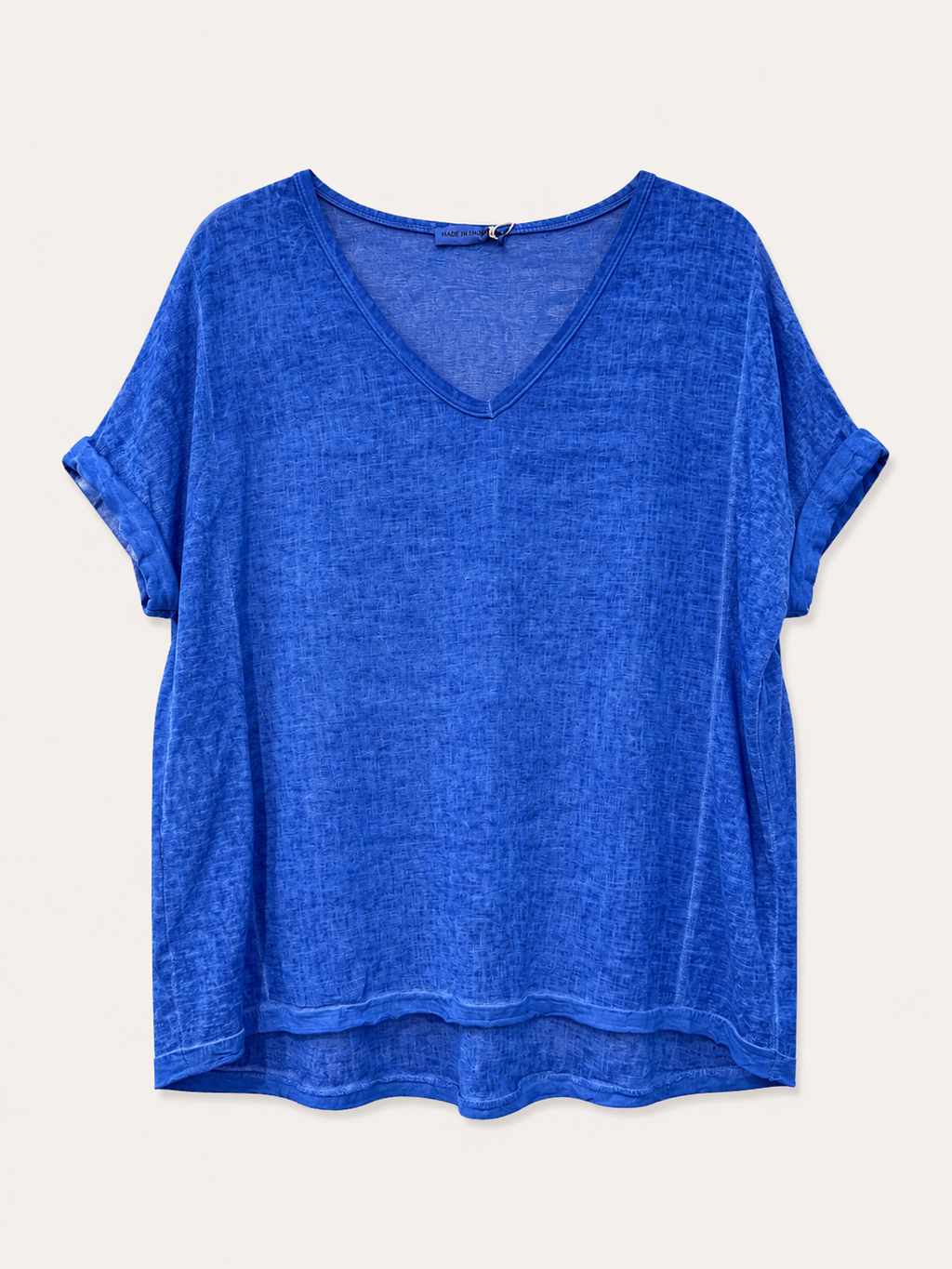Blusa Mc Cuello V Plain