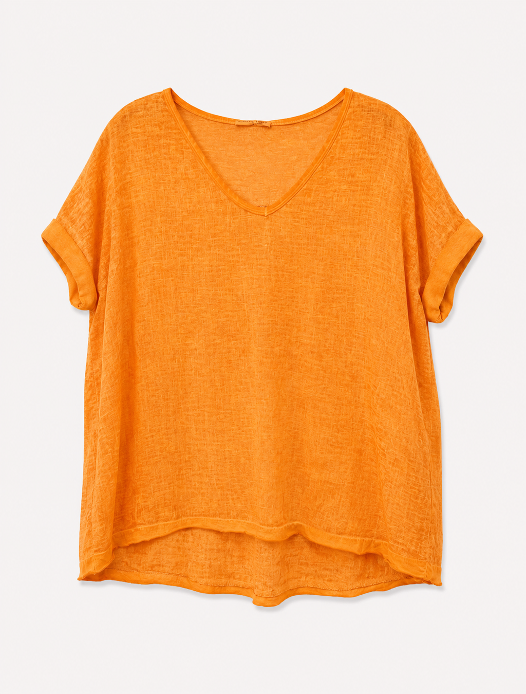 Blusa Mc Cuello V Plain