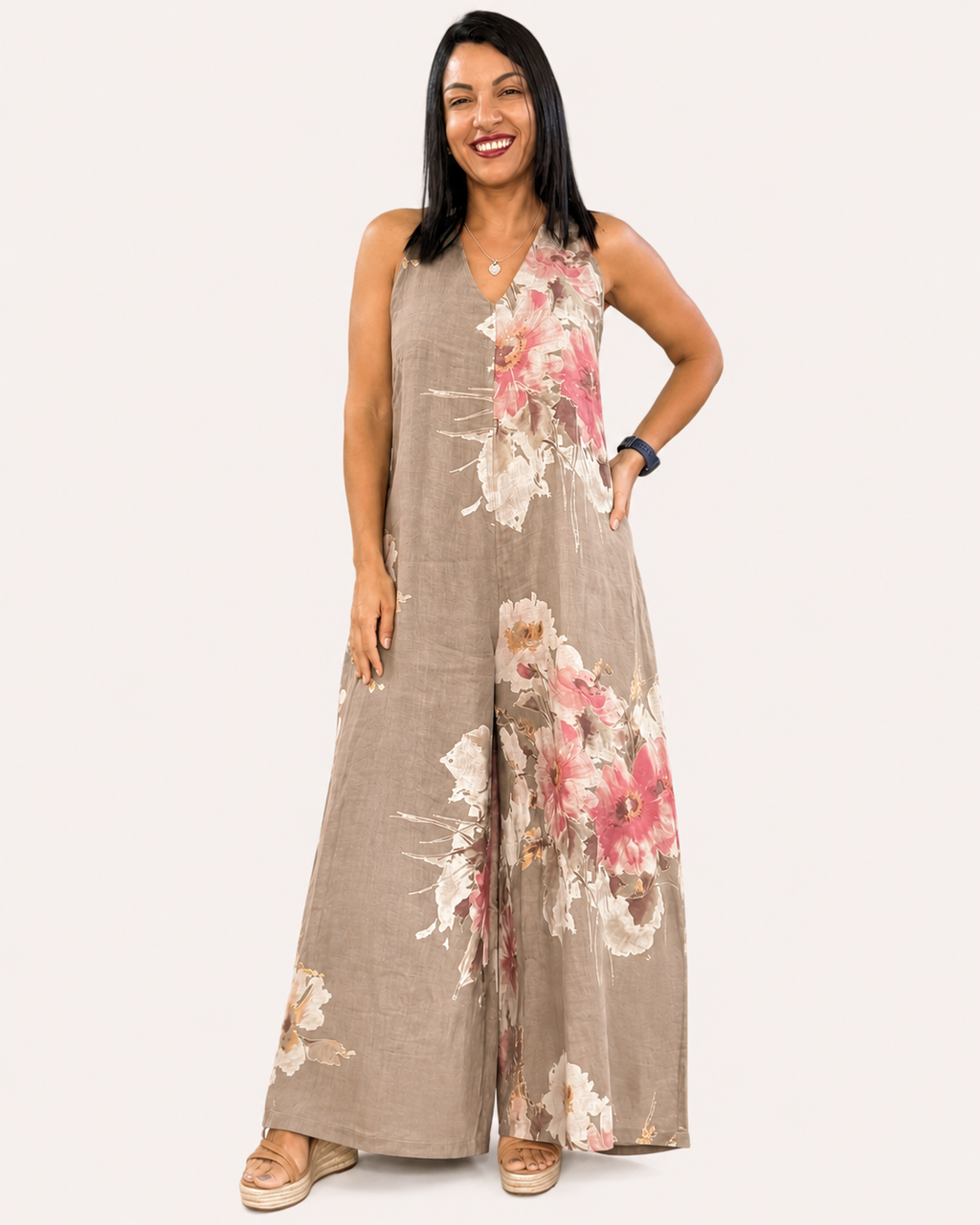 Braga Sm Flores Lino