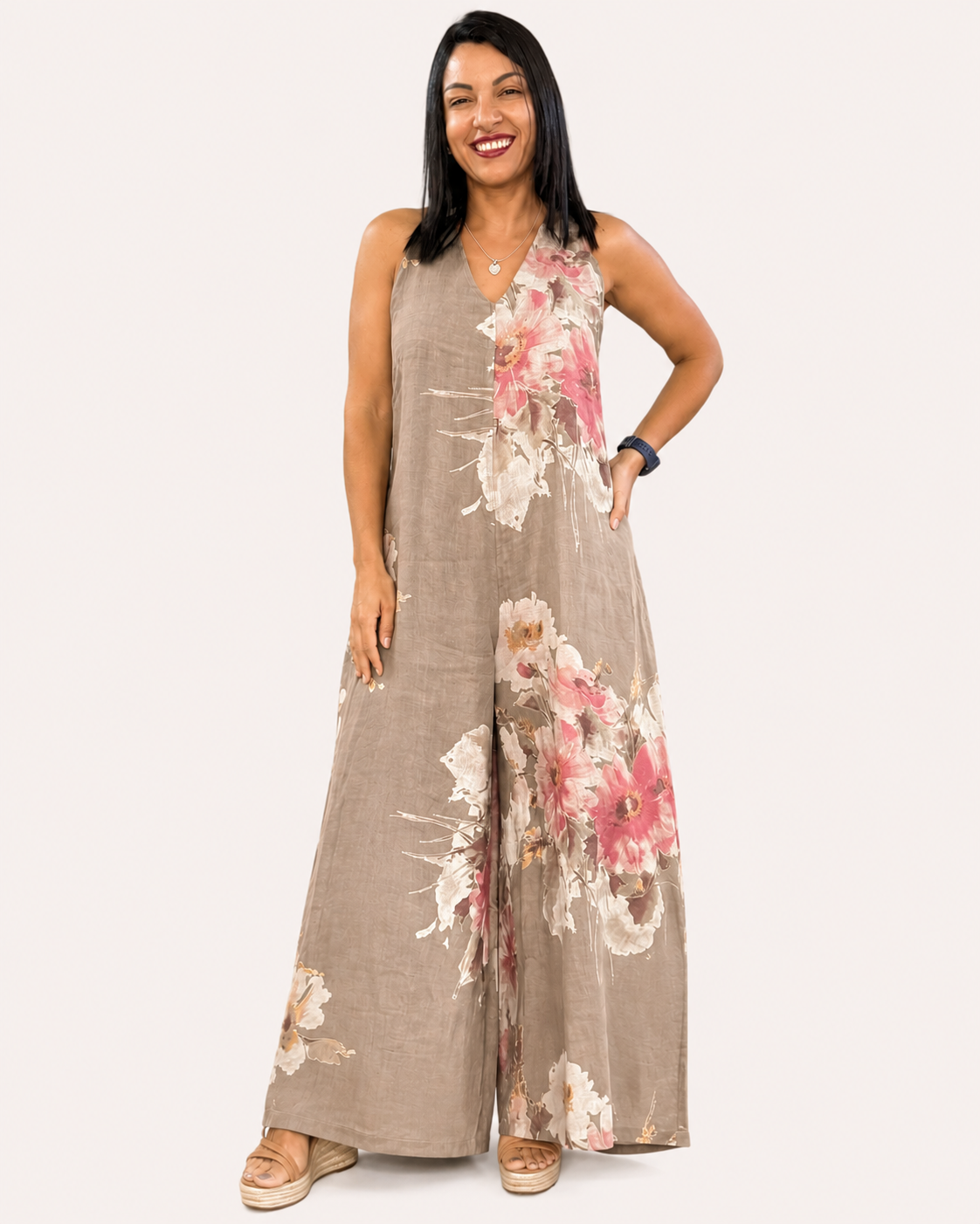 Braga Sm Flores Lino