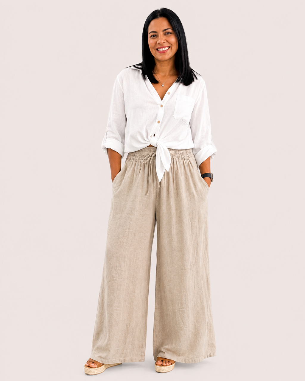 PANTALON LINO PLAIN LINO