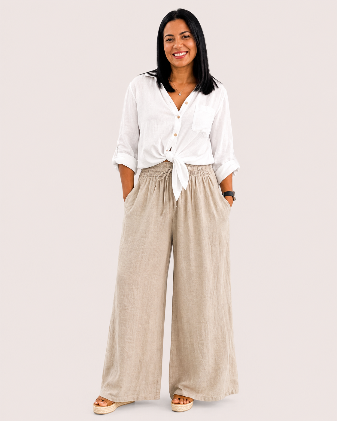 PANTALON LINO PLAIN LINO