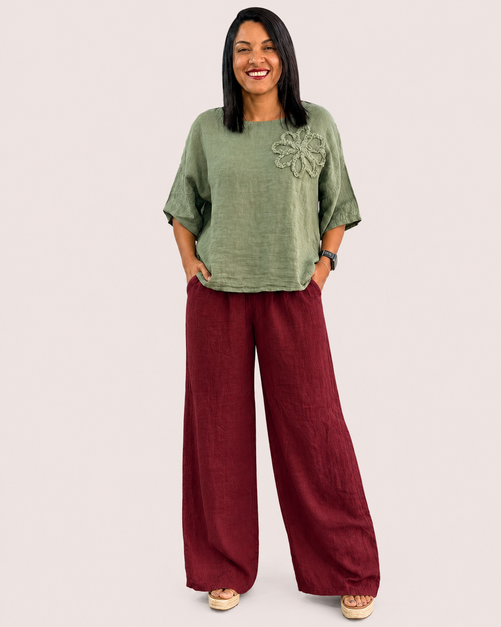 PANTALON LINO PLAIN LINO