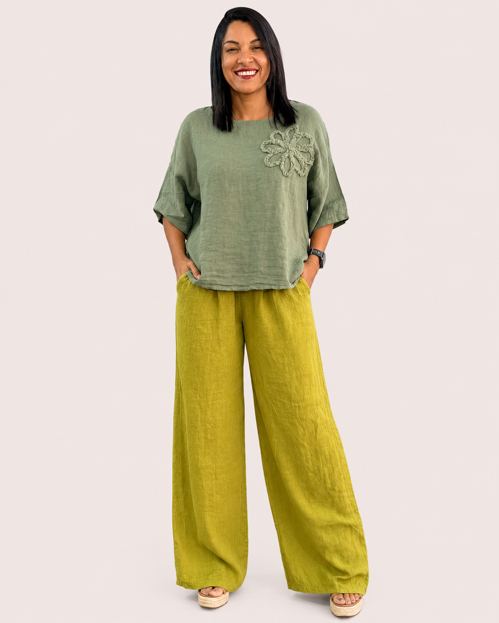 PANTALON LINO PLAIN LINO