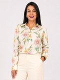 CAMISA FLORAL AMARILLA