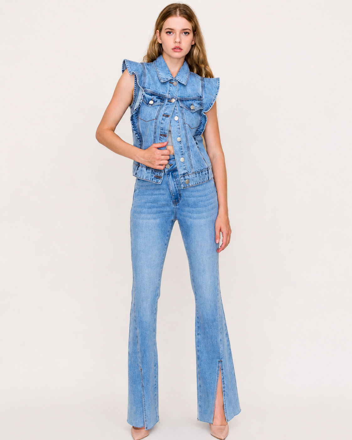 CHALECO DENIM