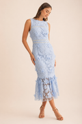 VESTIDO SM LARGO FLORES AC