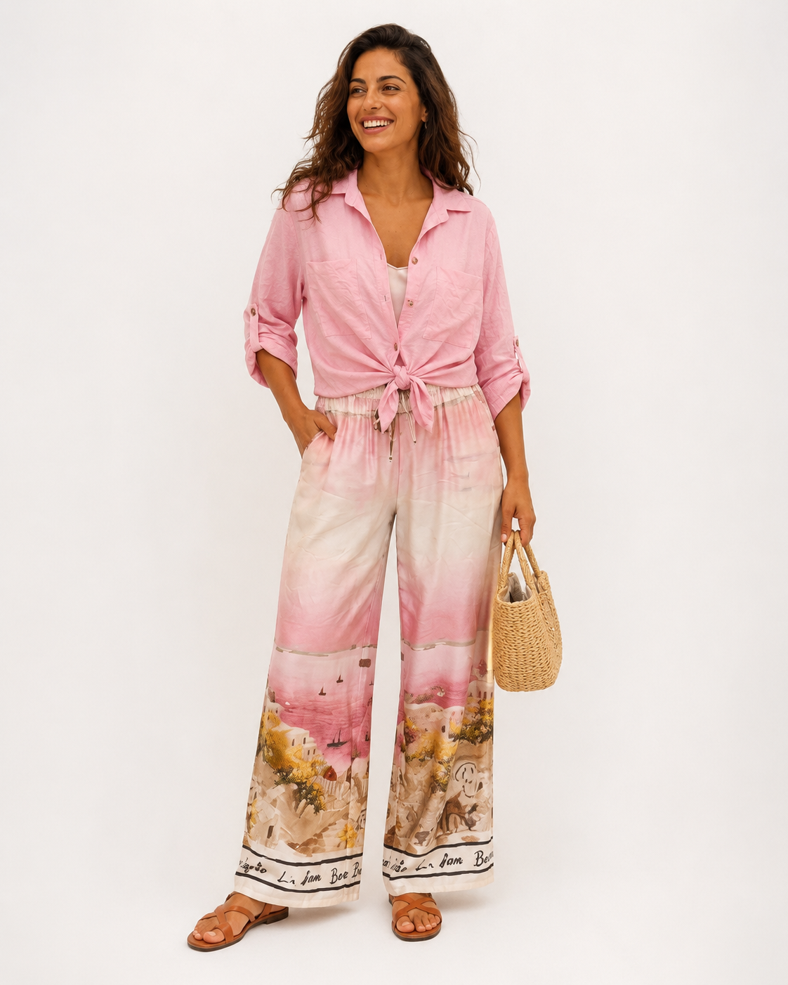 Camisa M3/4 Cinta Cintura