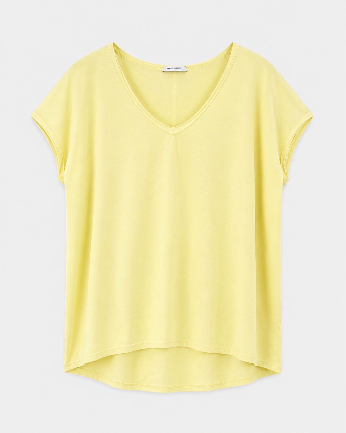 BLUSA PLAIN CUELLO V ALGODON