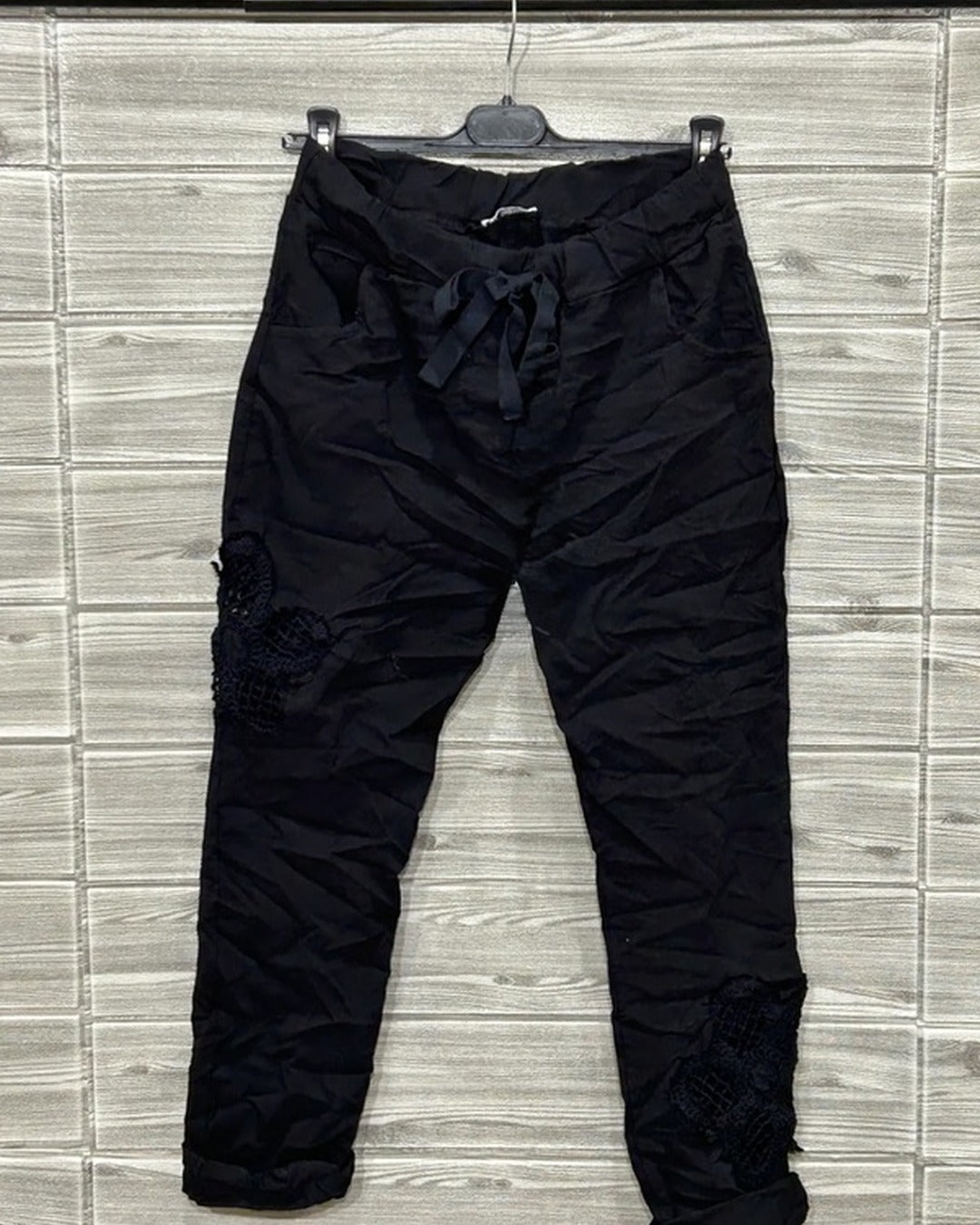 JOGGER FLOR TEJIDA