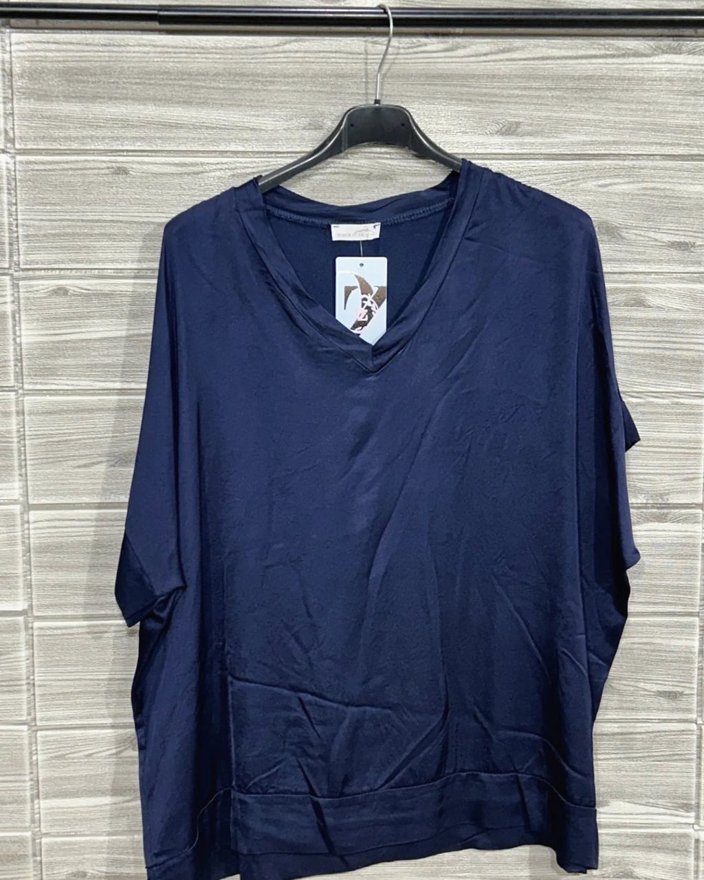 BLUSA MC SEDA CUELLO V