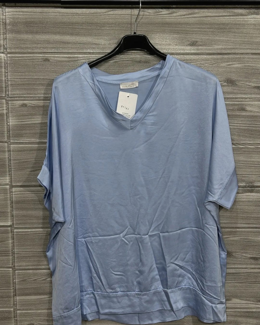 BLUSA MC SEDA CUELLO V