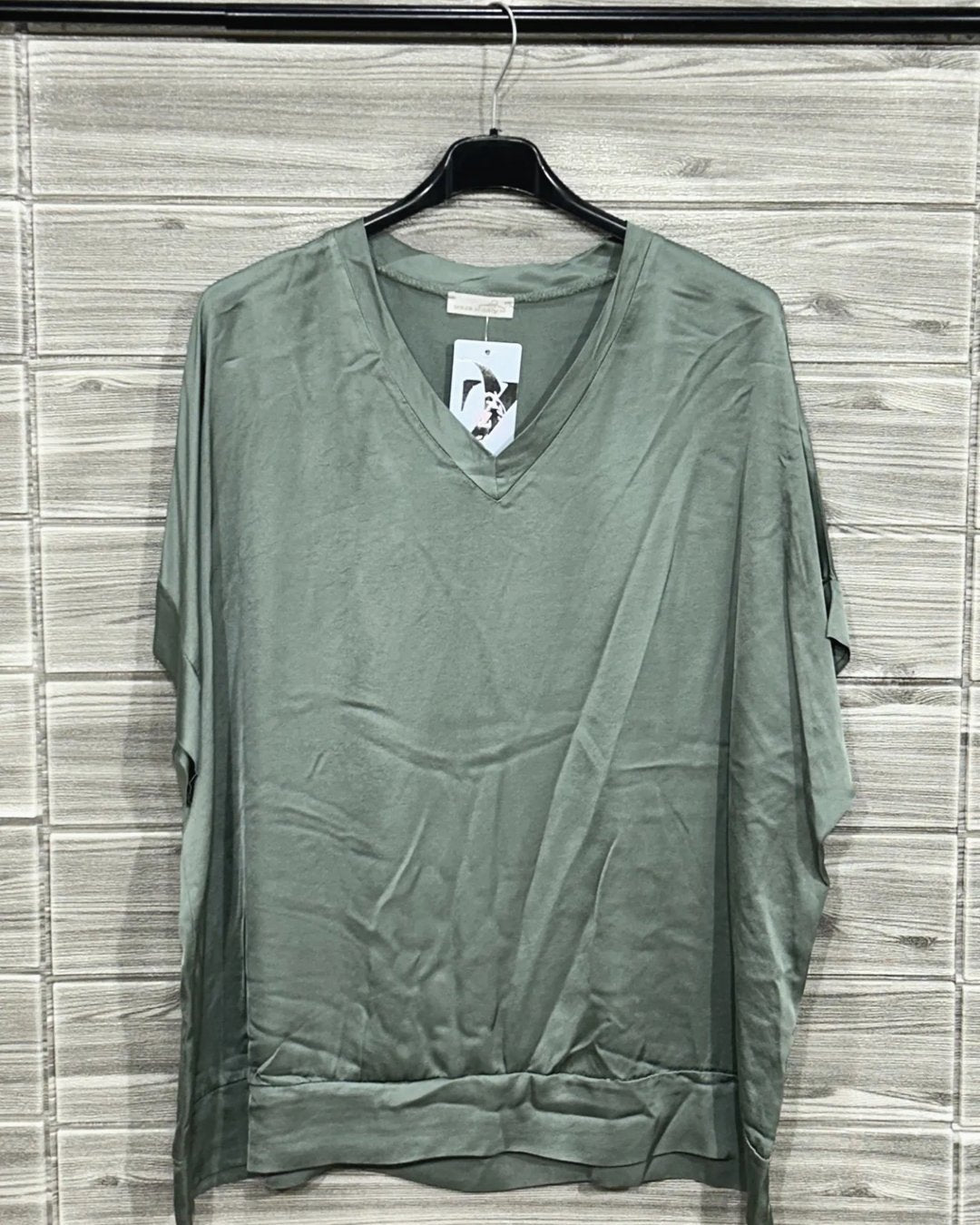 BLUSA MC SEDA CUELLO V