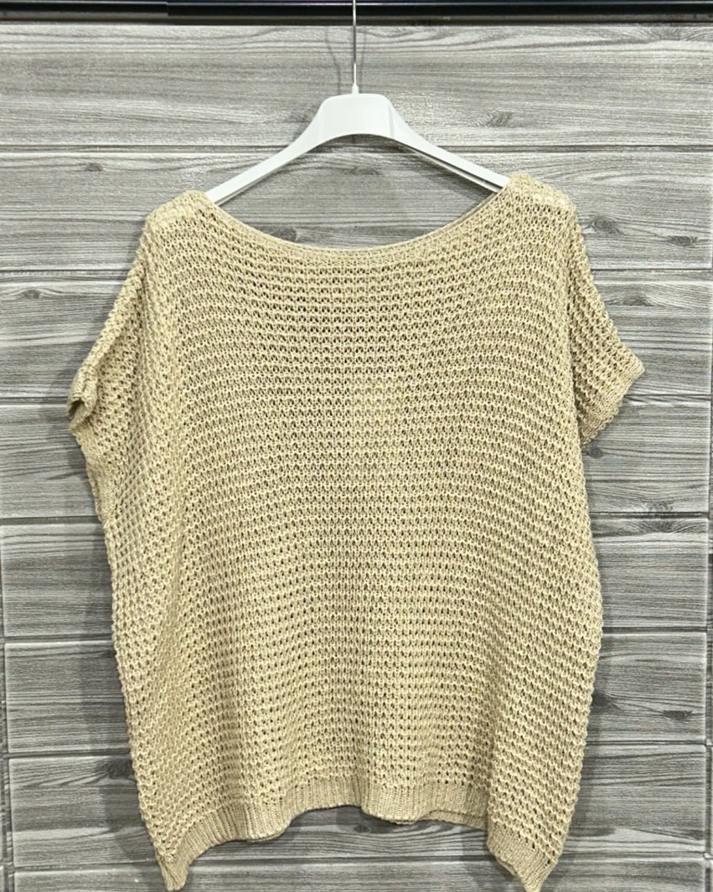 BLUSA TEJIDA MC