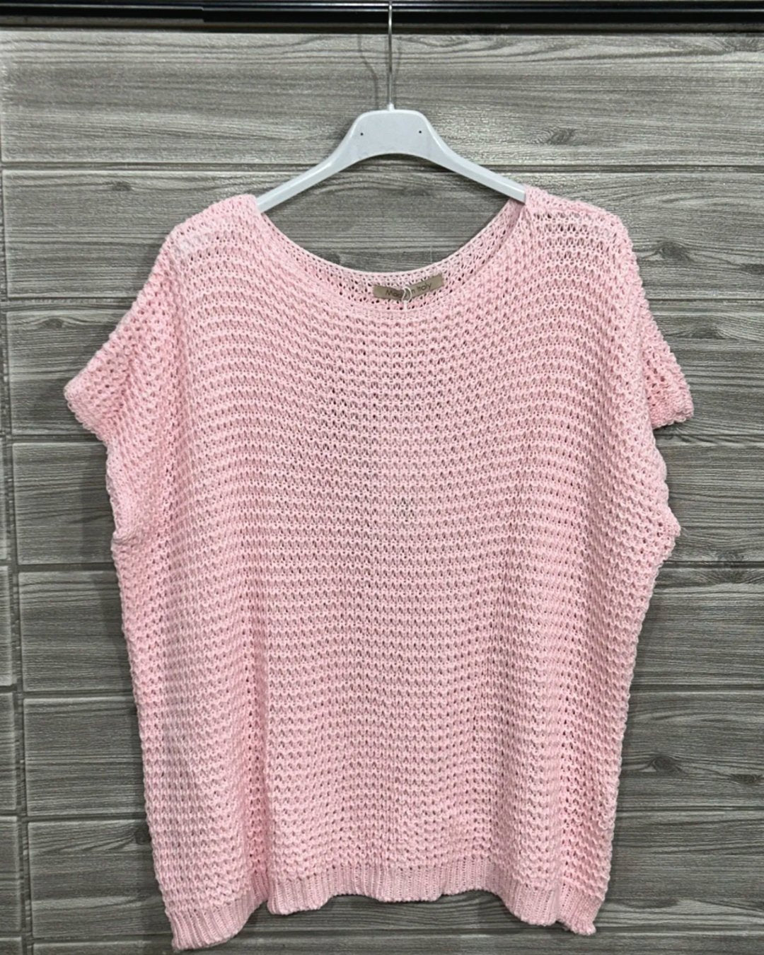 BLUSA TEJIDA MC