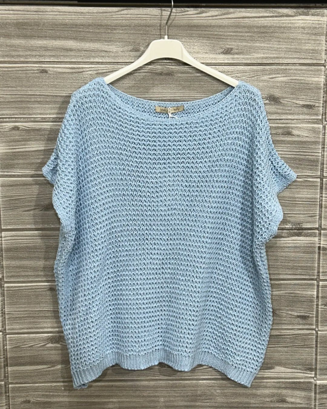 BLUSA TEJIDA MC