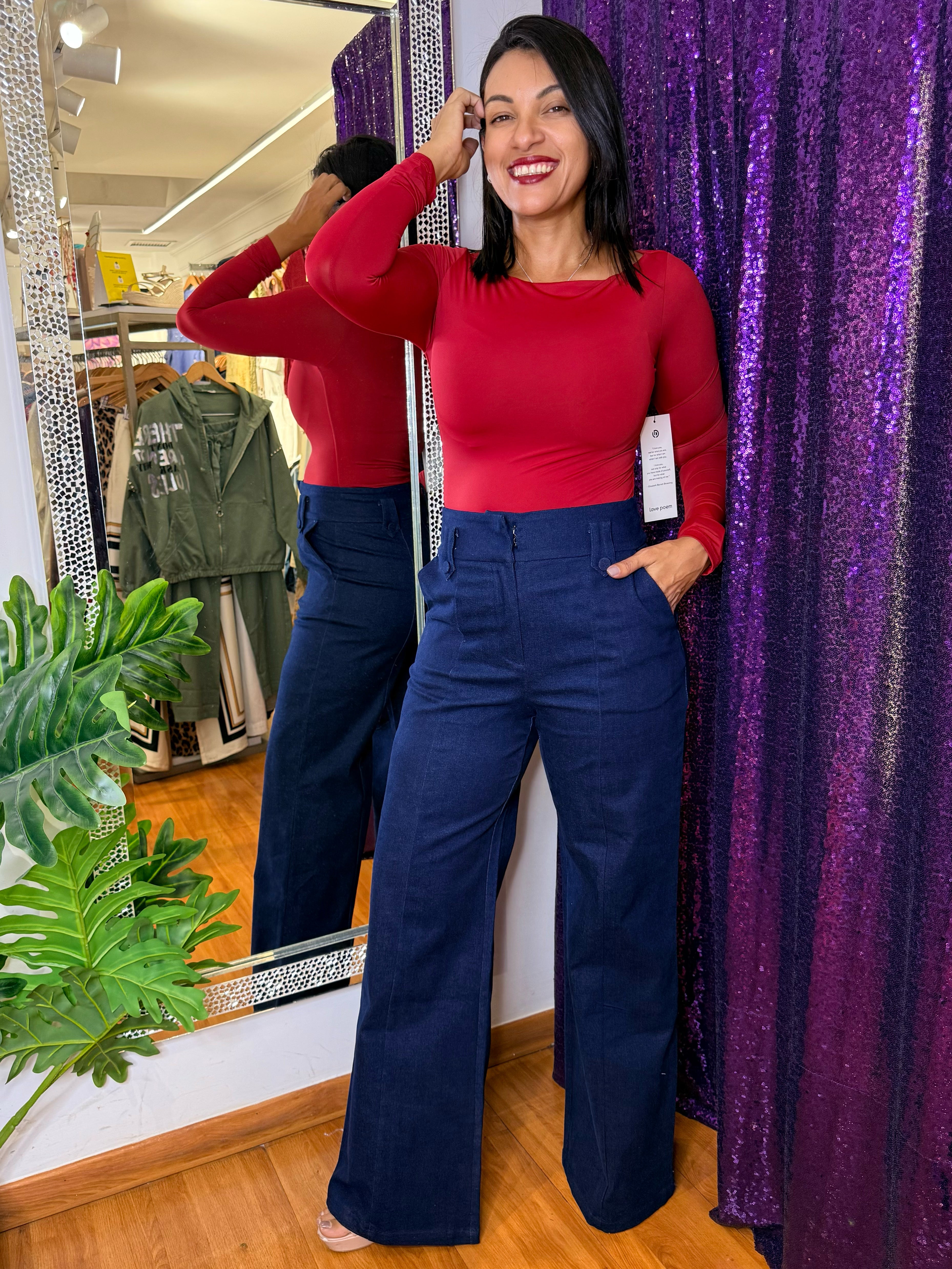 PANTALON DENIM C CORREA